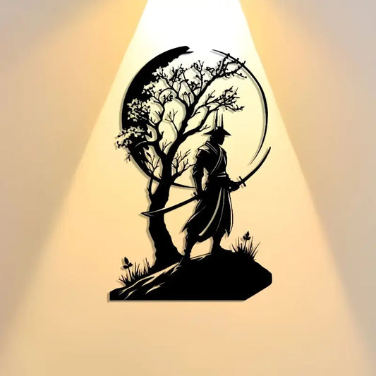 Samurai Metal Wall Art